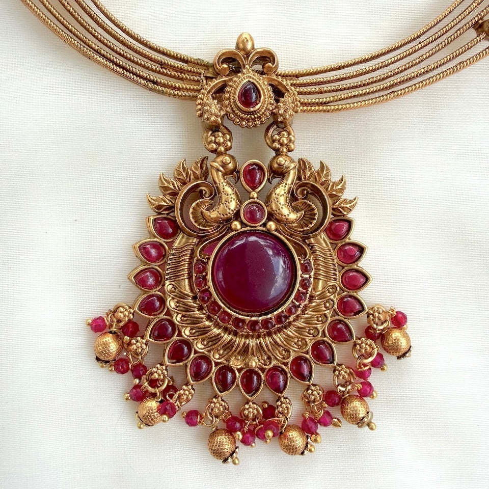 Antique Peacock Hasli