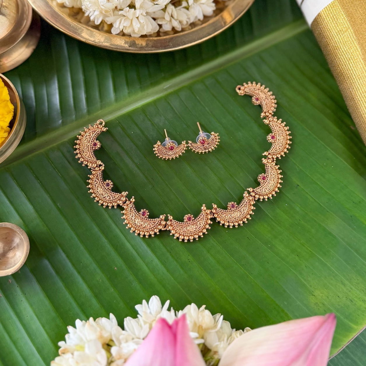 Chandralekha Necklace Set
