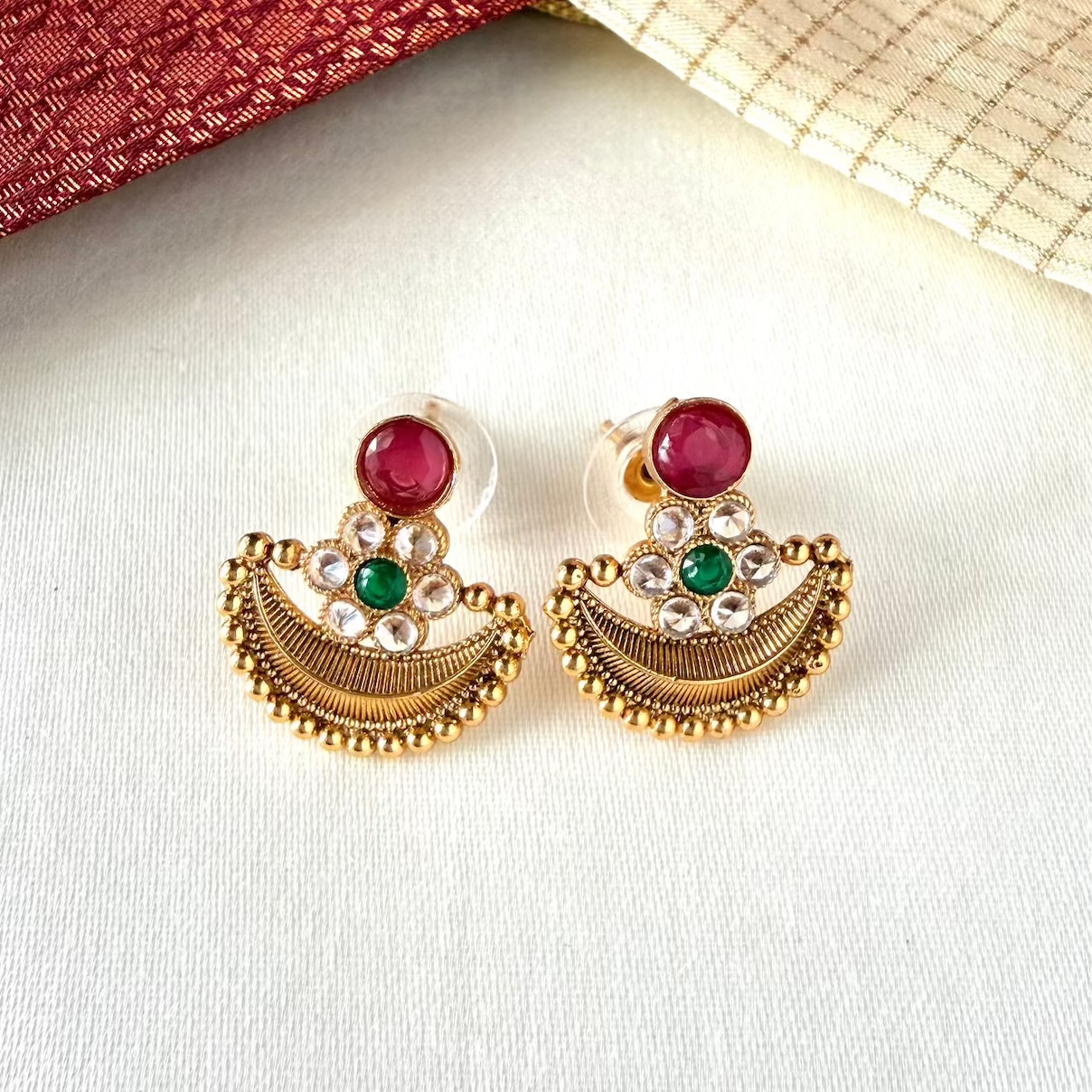 Chandra Pushpam Necklace Set