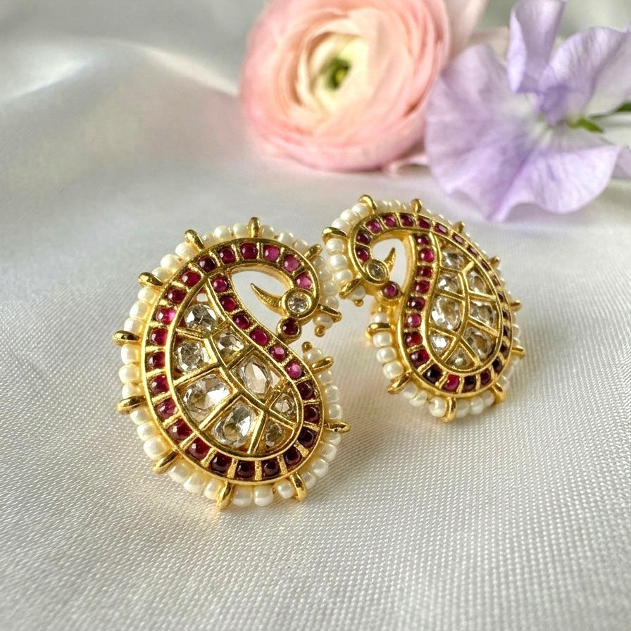 Raga Mayura Studs