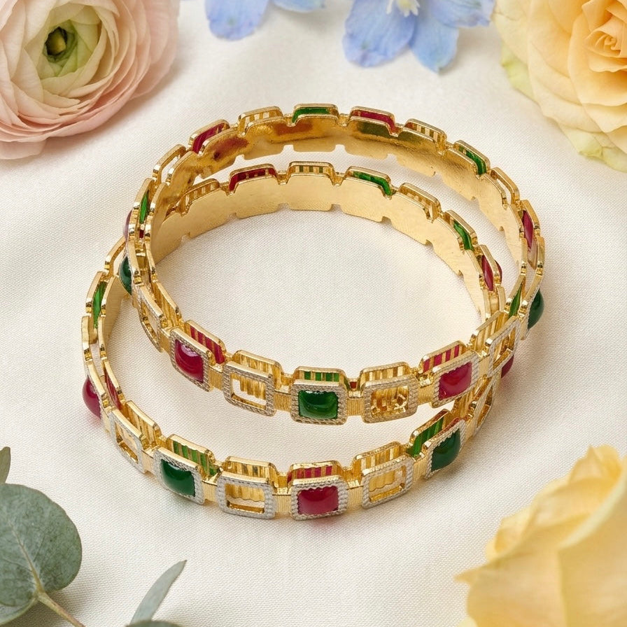 Chitra Peeta Bangles (2 pcs)