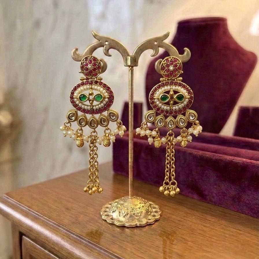 Polki Ghungroo Tassles