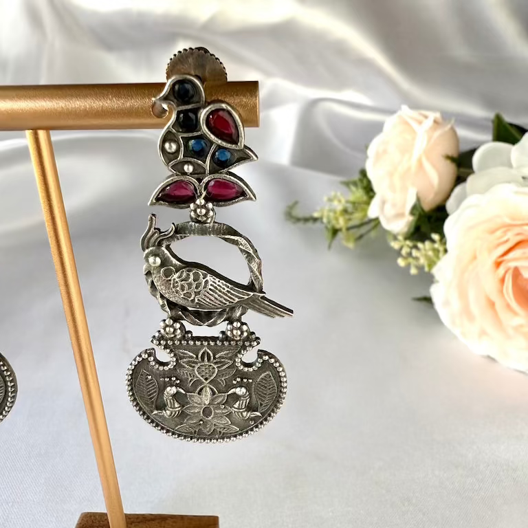 Oxidised Aviary Chandelier