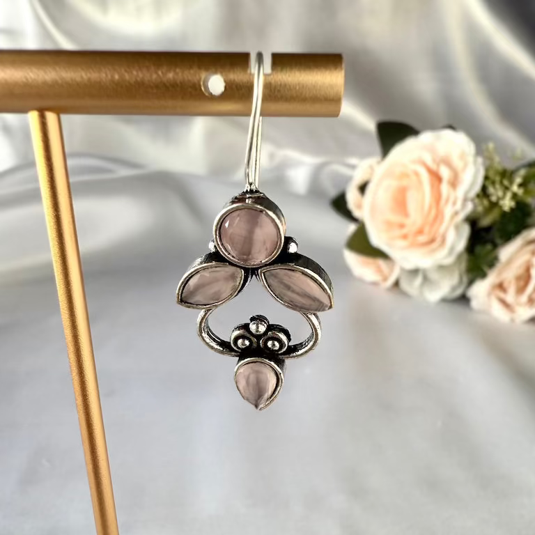 Rose Quartz Petal Drops