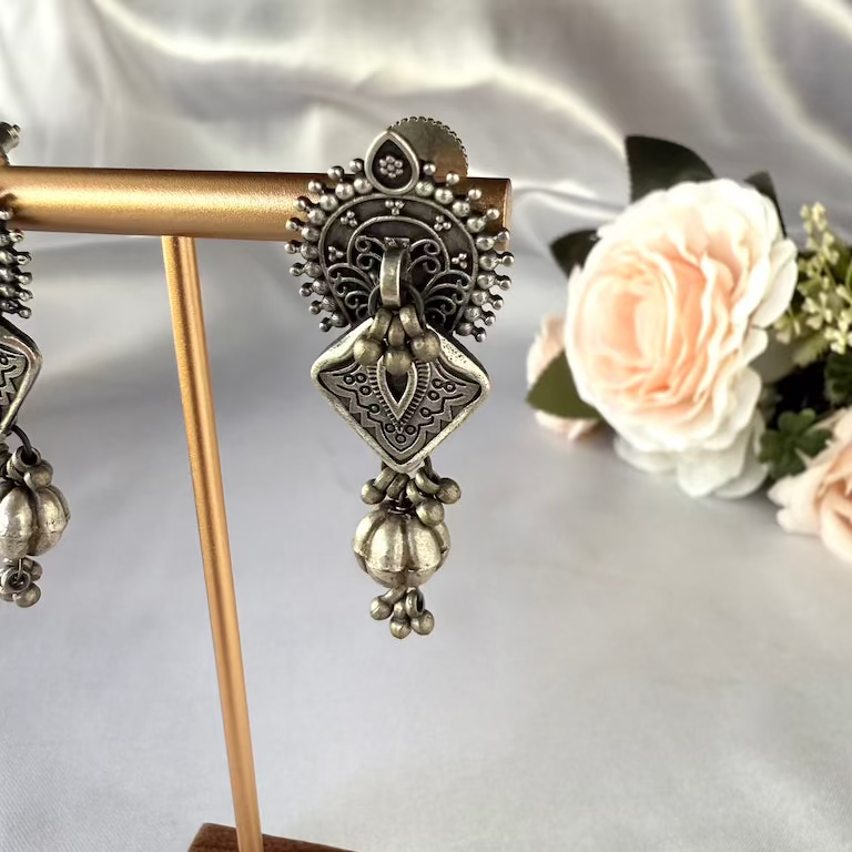 Tribal Geometric Oxidized Danglers