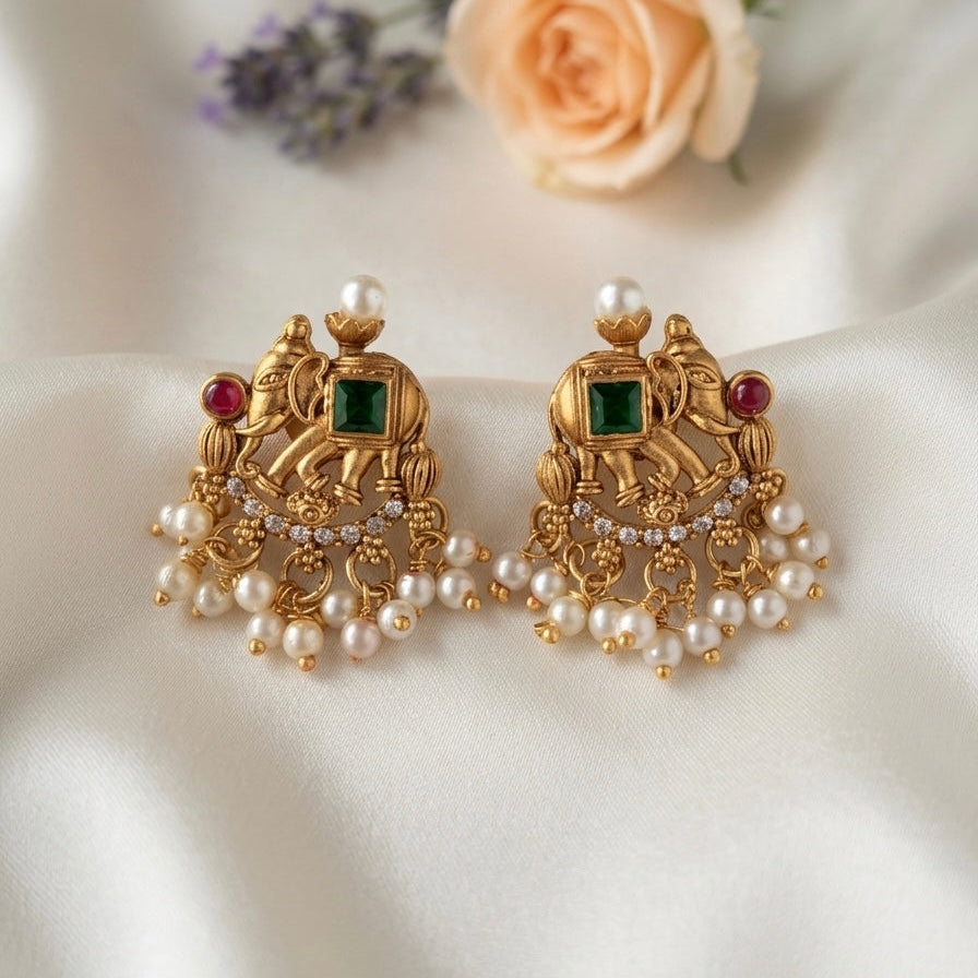 Gajamukhi Necklace Set