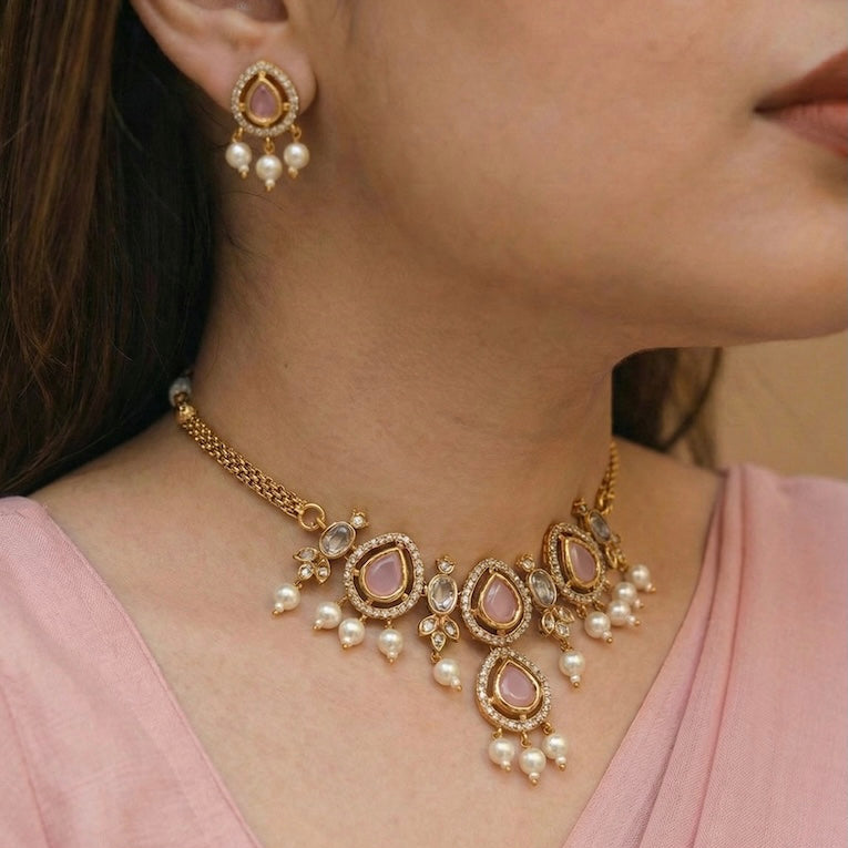 Quartz and Pearl Blush Set