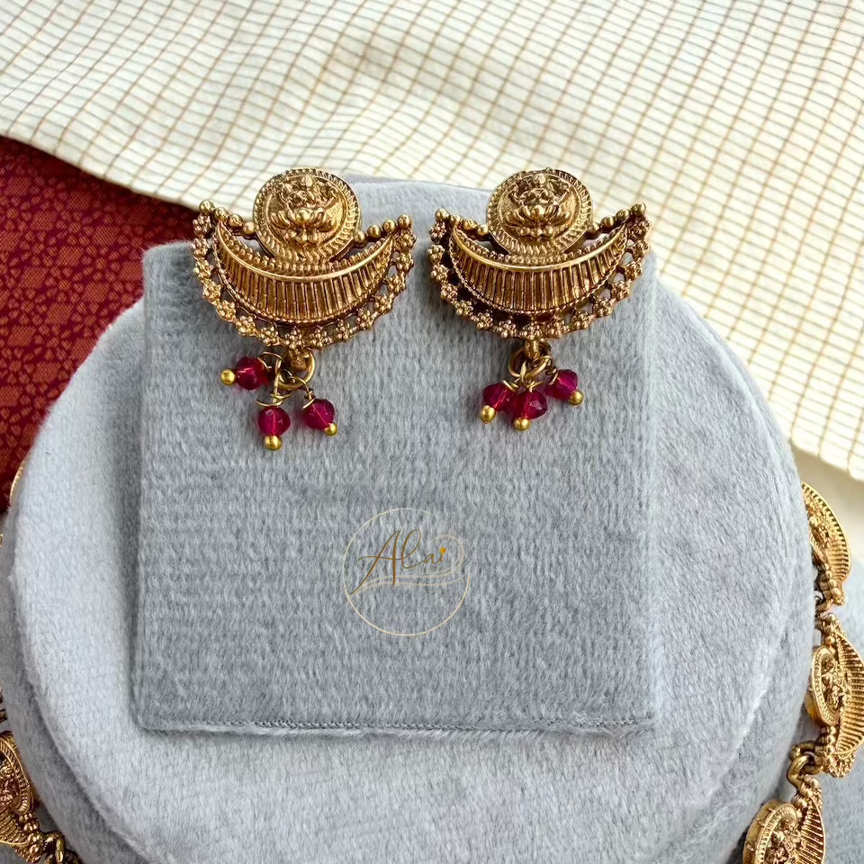 Lakshmi Crescent Necklace
