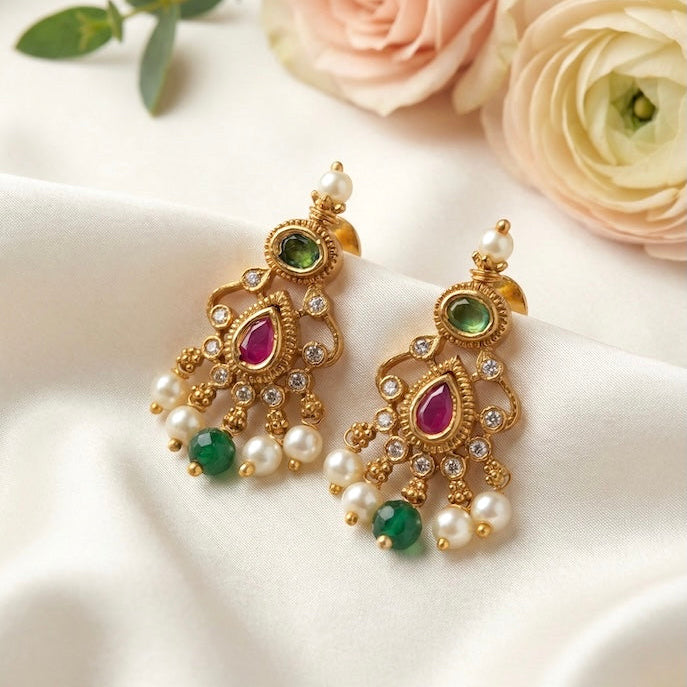 Ishani Temple Style Choker