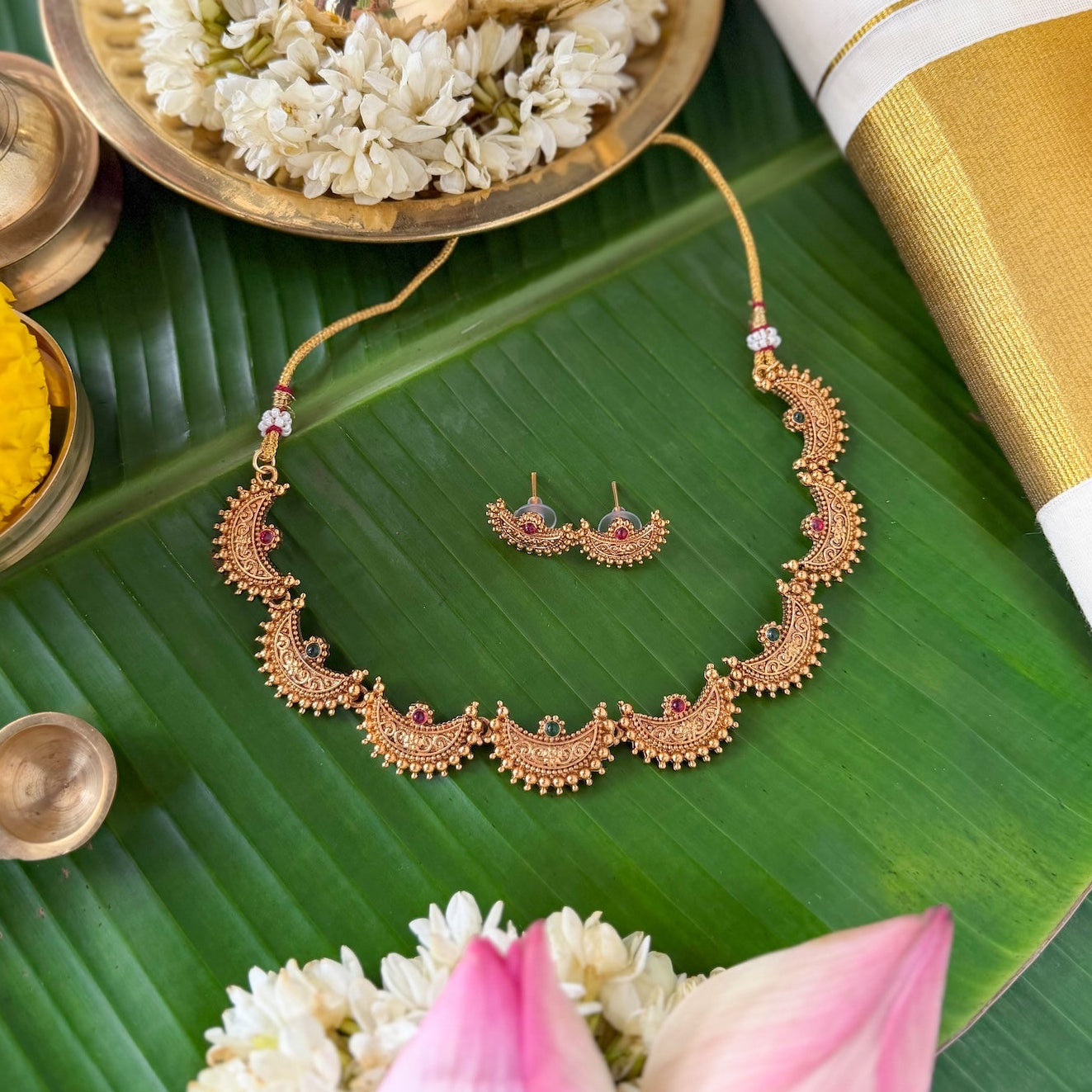 Chandralekha Necklace Set