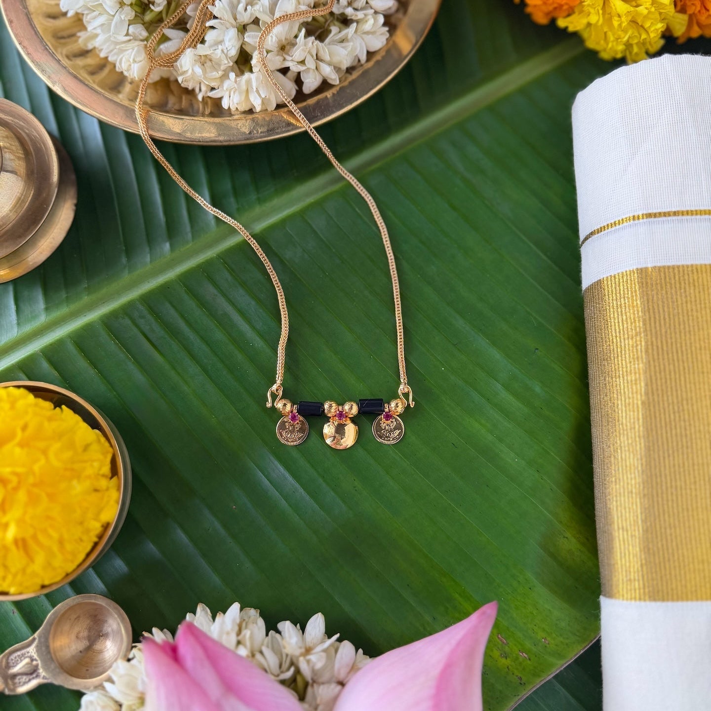 Traditional Mangalsutra - Black Bead