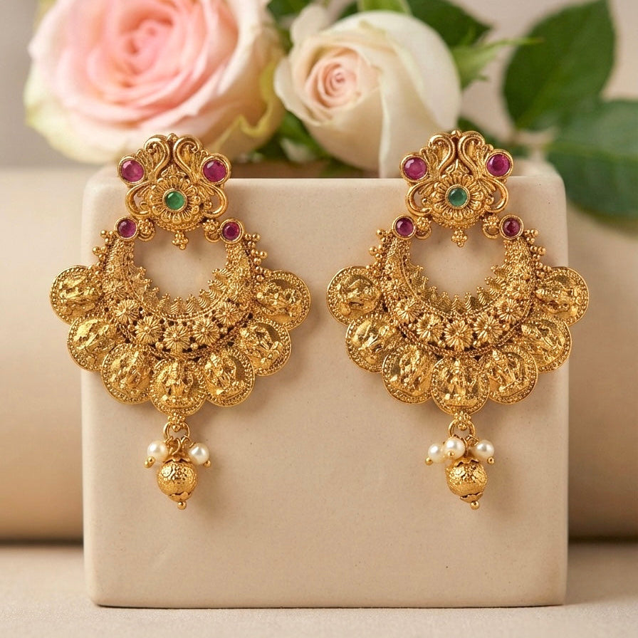 Lakshmi Kasu Earrings