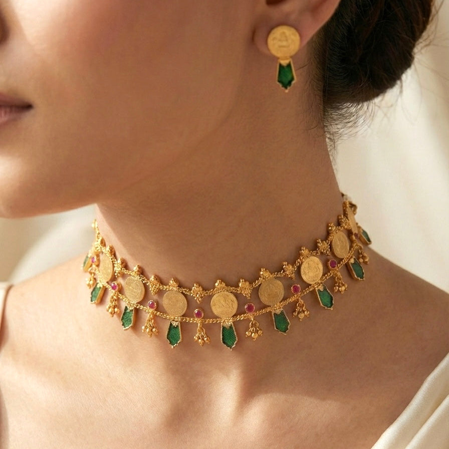 Palakka Kaashumala Choker