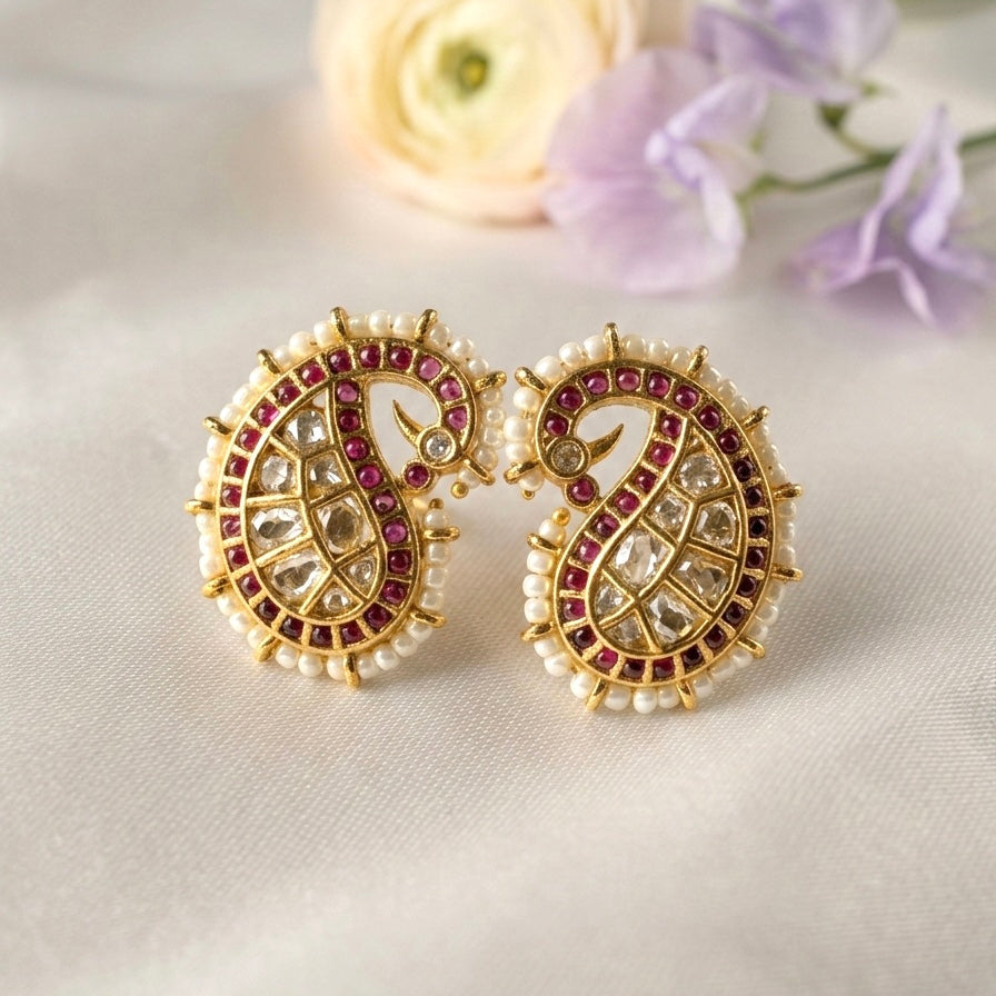 Raga Mayura Studs