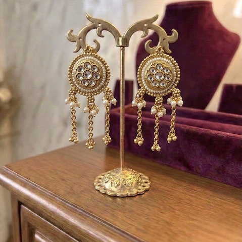 Floral Athoor Danglers
