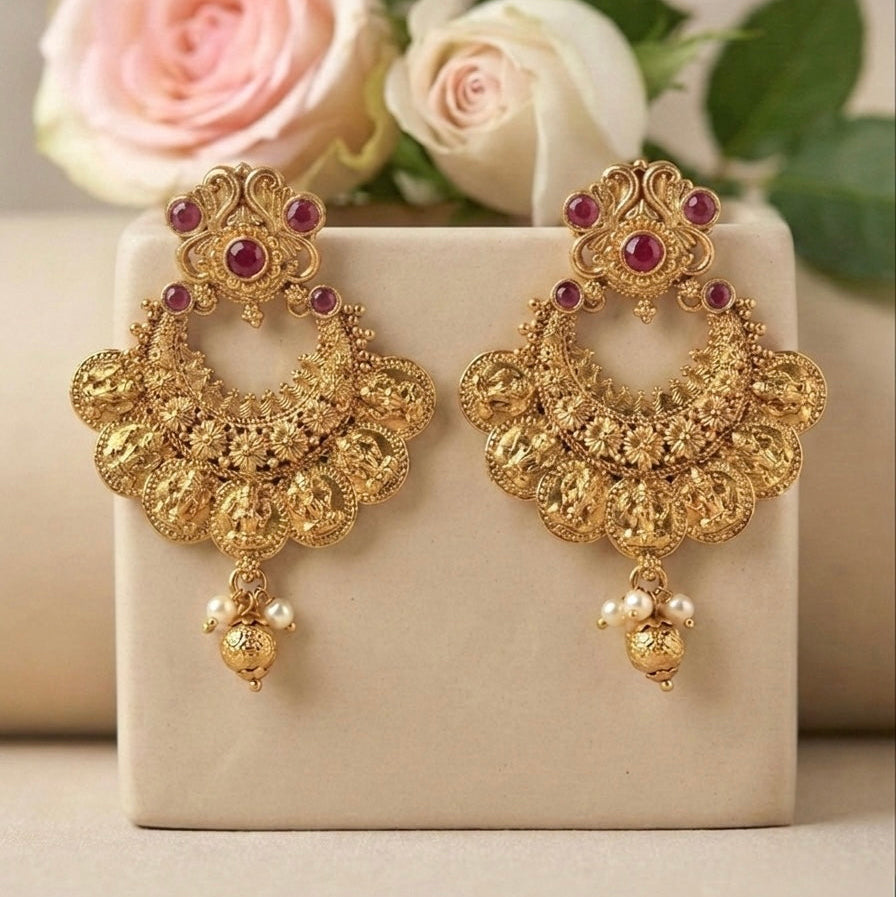 Lakshmi Kasu Earrings