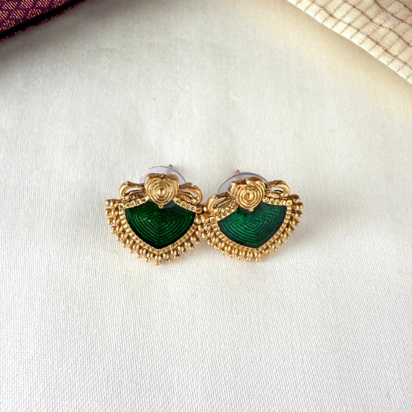 Green Palakka Pendant Set