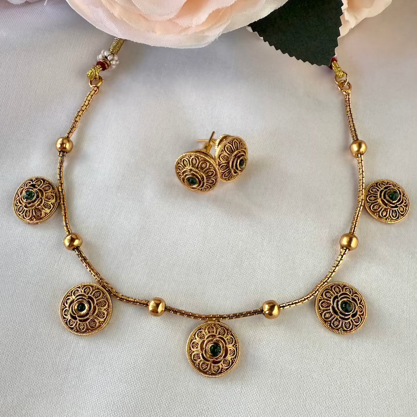 Golden Chakra Necklace