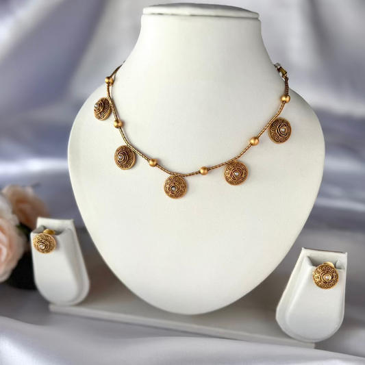 Golden Chakra Necklace