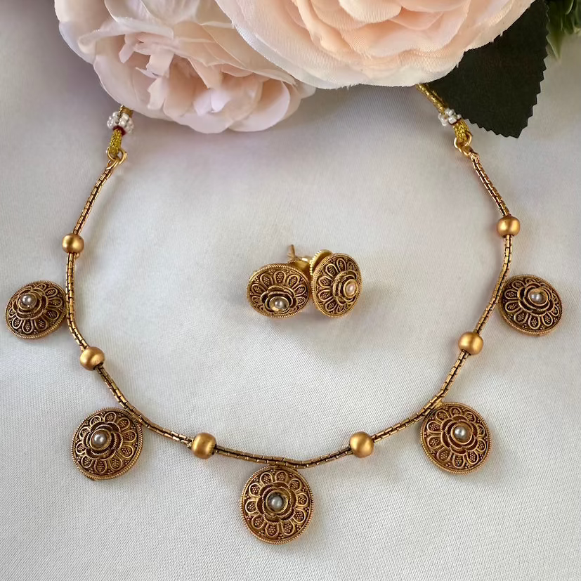 Golden Chakra Necklace