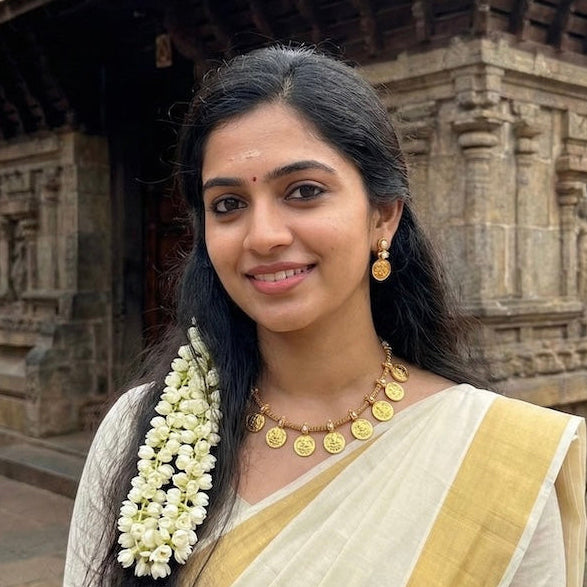 Lakshmi Coin Necklace - Kashumaala