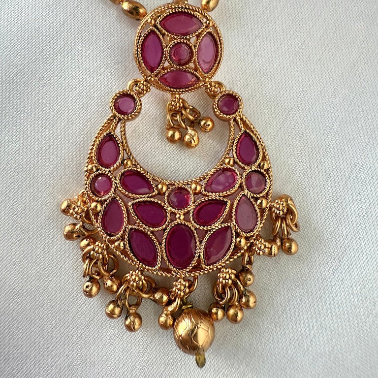 Mayura Ruby Necklace